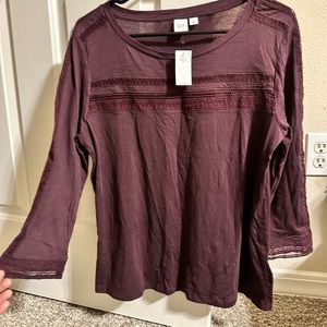 Gap long sleeve with detailing